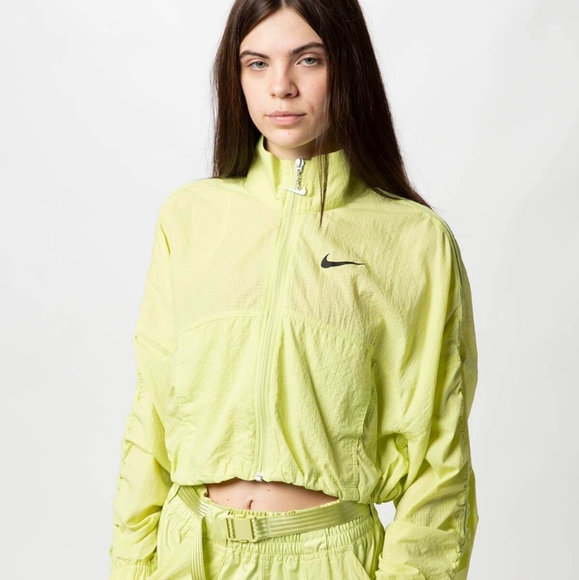 nike neon jacket womens